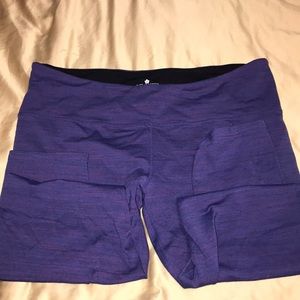 Cute purple athletic leggings